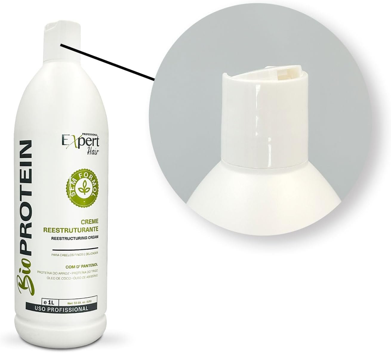 Bio Protein Organic -Formaldehyde-Free, Straightening- Keratina Para Alisar El Pelo, Keratina Organica Sin Formol Para Alisar El Pelo, anti Residue Shampoo Set for All Hair Types image number 3