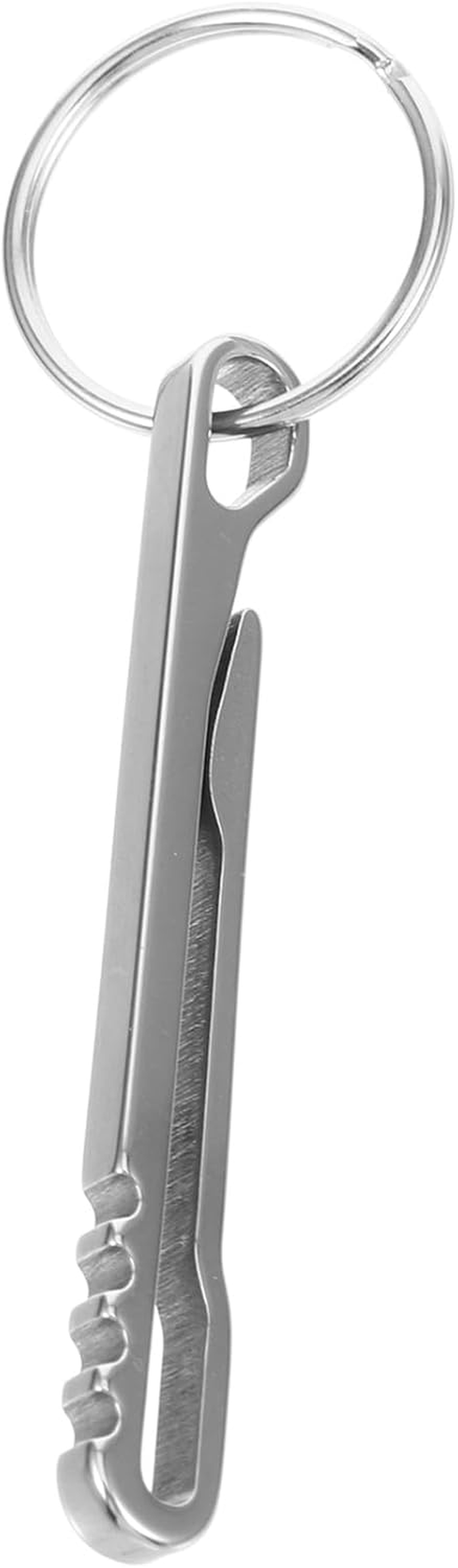 DECHOUS Waist Clamp Key Ring Metal Money Clip Practical Fixing Clip for Outdoor Activities and Daily Use Secure Money Storage Carabiner Keychain Attachment image number 5