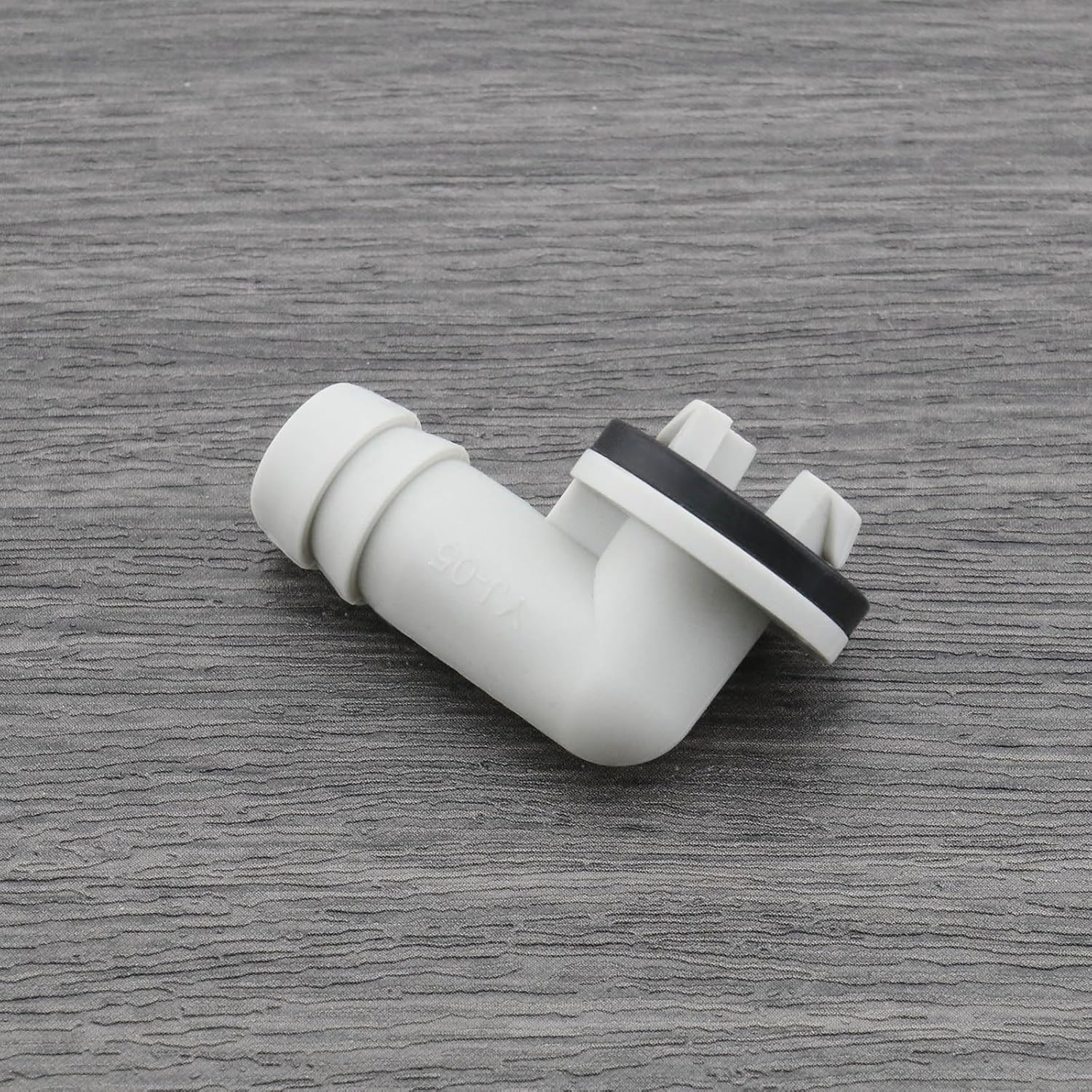 LT Easiyl 4Pcs 15Mm Air Conditioning Water Outlet Nozzle Air Conditioning Drainage Hose Joint Elbow Joint with Rubber Ring Compatible with Midea