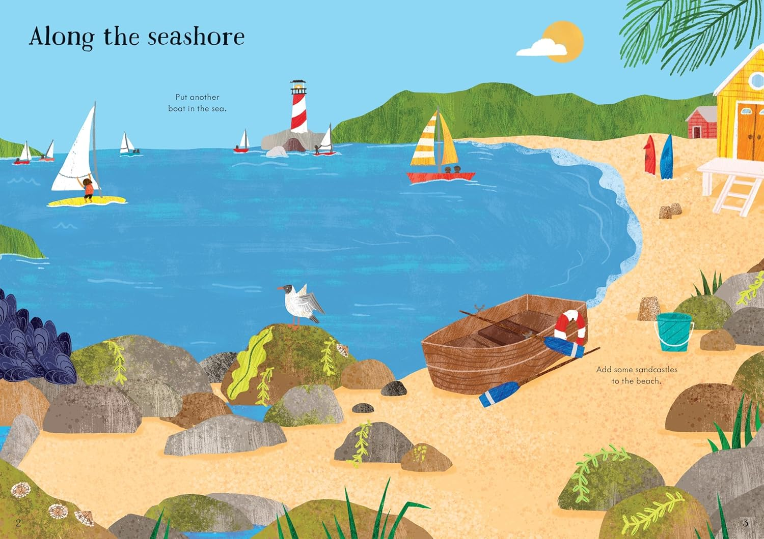 Little First Stickers Seashore image number 2