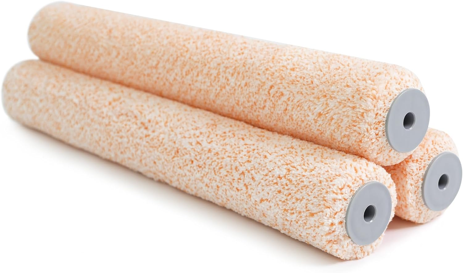 ROLLINGDOG 18 Inch Paint Roller Covers -18 Microfiber Paint Rollers for Ceiling,Wall,Floor,Decks Painting (Pack of 3, 3/8" Nap) image number 3