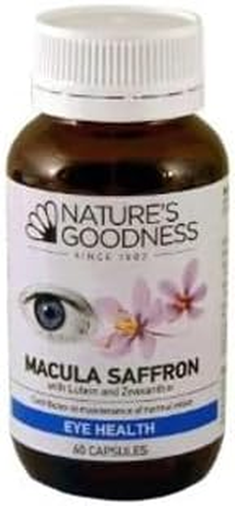 Nature'S Goodness Macular Saffron 60 Capsules image number 1