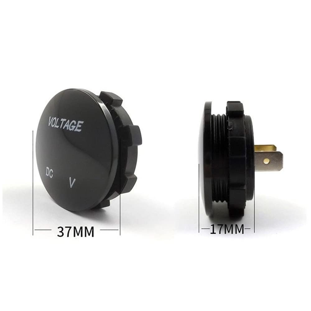 BIGTEDDY DC 12V-24V Voltage LED Digital Display Car SUV Panel Voltmeter image number 1