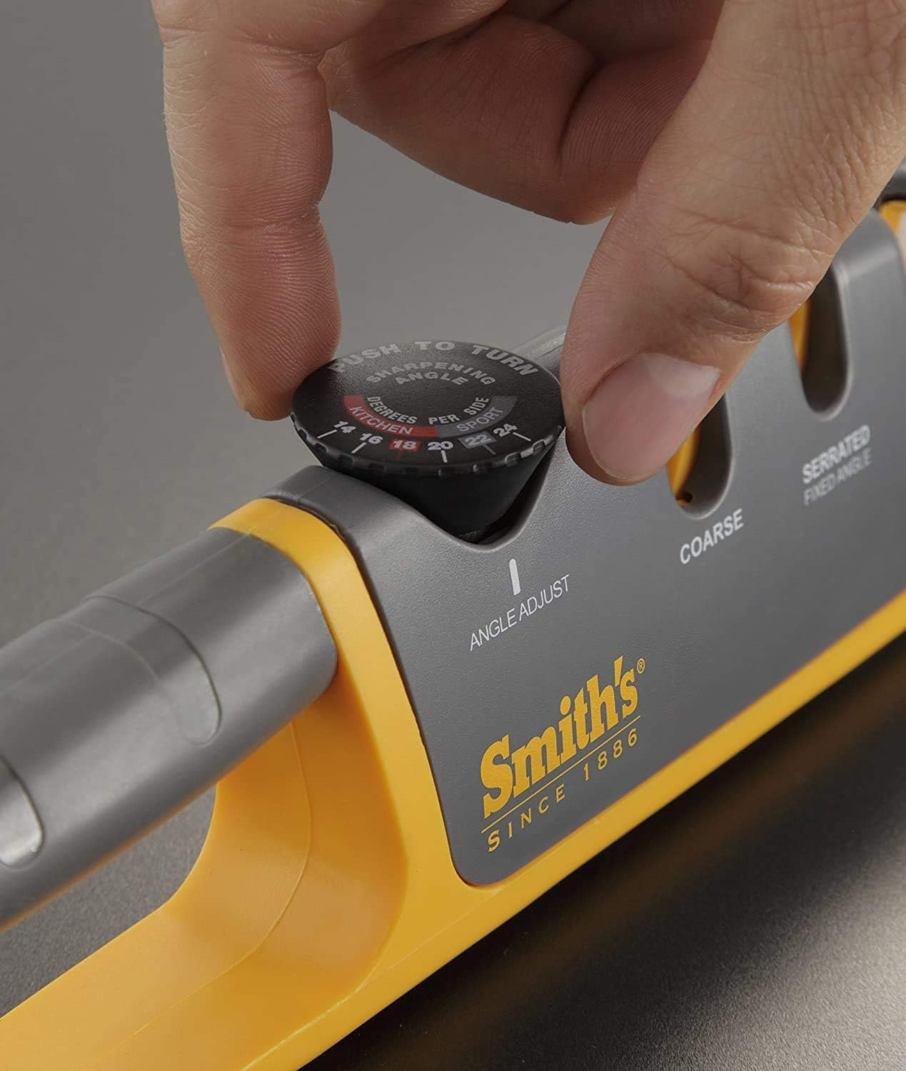 Smith'S Adjustable Angle Pull-Thru Knife Sharpener image number 4