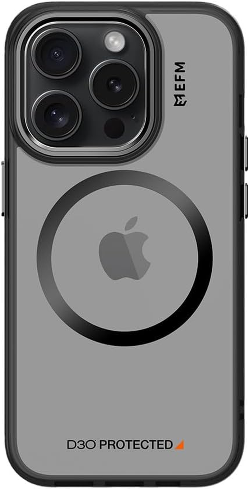 EFM Case Armour with D3O BIO (Suits Iphone 15 Pro Max) - Black image number 4