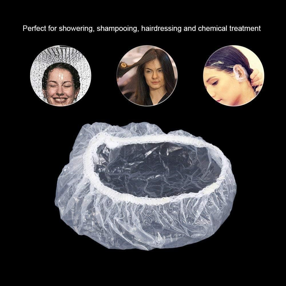 100Pcs Water Ear Cover Salon Hairdressing Ear Protector Hair Dye Shield Waterproof Ear Protecter Disposable image number 2