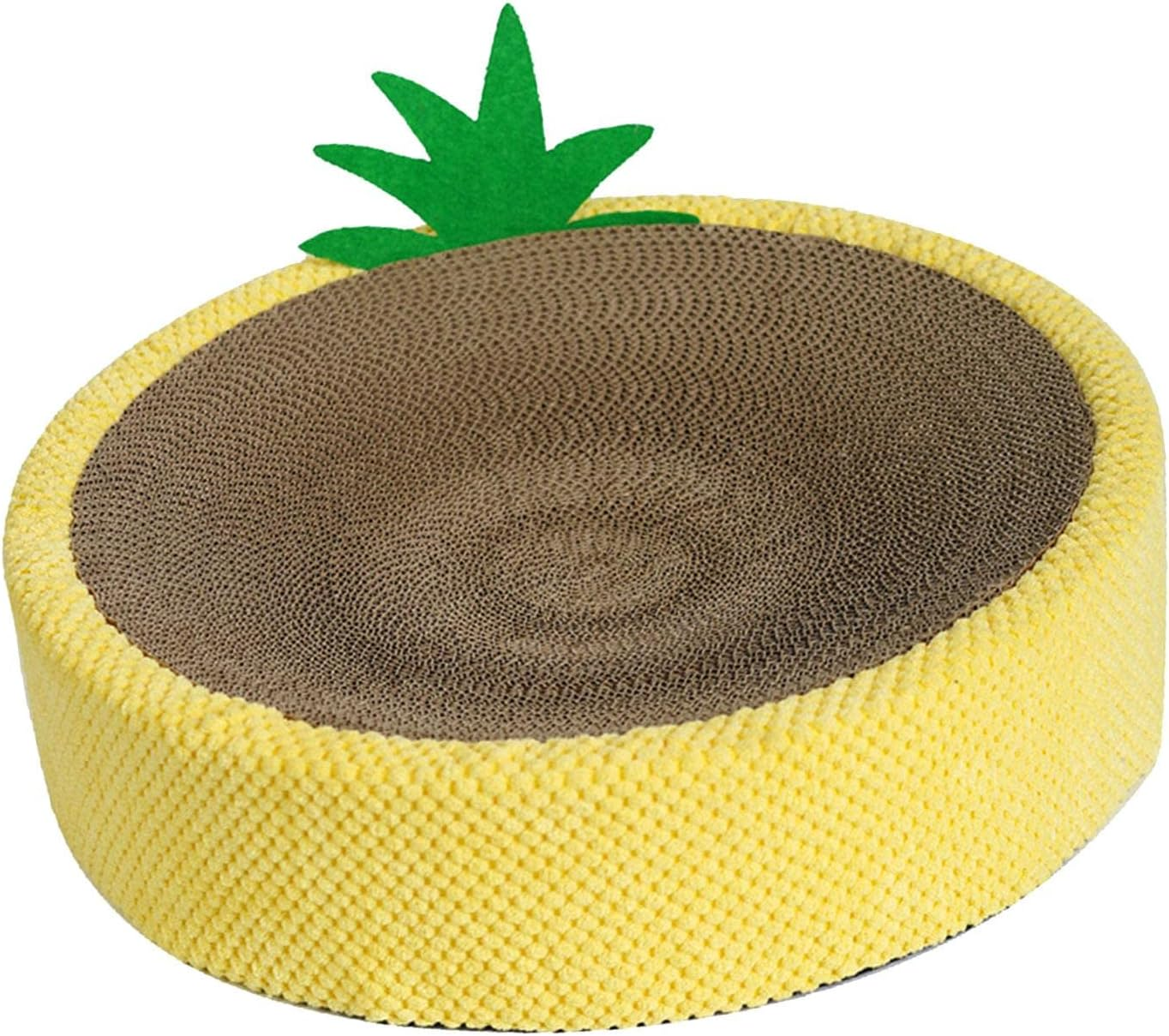 Cat Scratching Pad Scratch Board 41X10Cm round Corrugated Material for Indoor Cats Wear Resistant Cat Toys Kitten Sleeping Nest image number 6