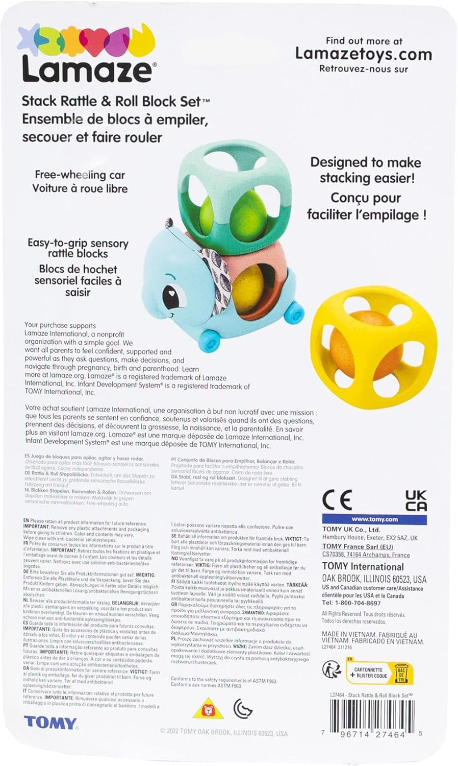 Stack, Rattle & Roll Block Set image number 1