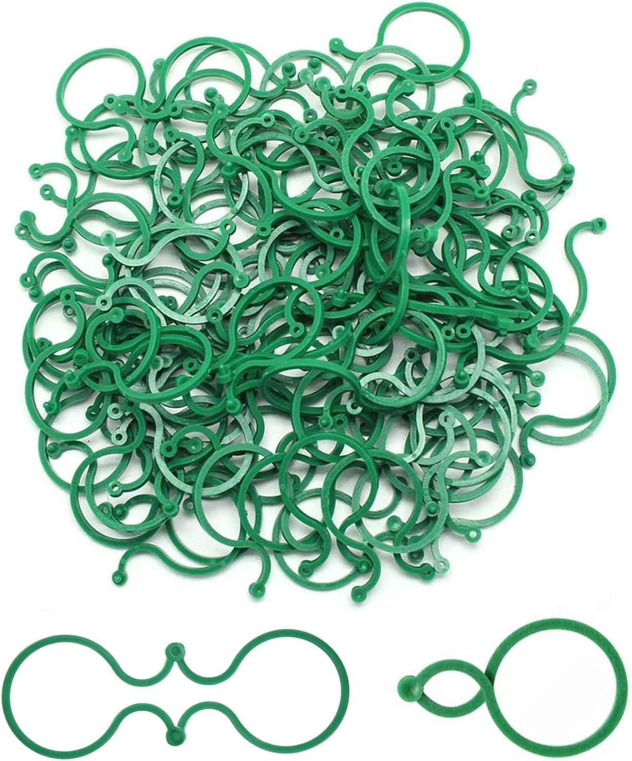 Plant Support Clips - Tomato Clips for Support,Gardening Vine Fixing Tool for Vegetables Gourds Cucumbers Tomatoes