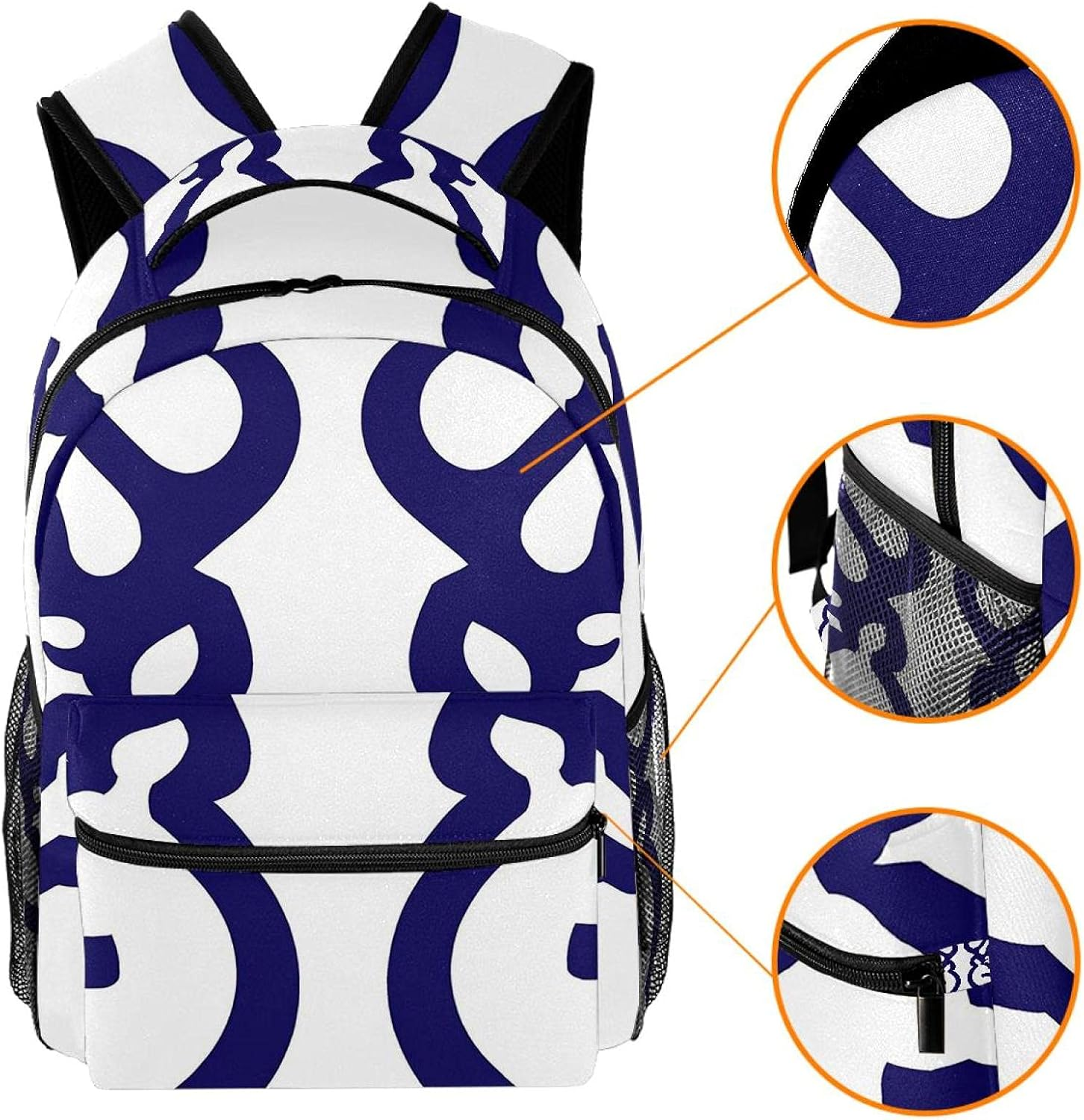 Browning Backpack Students Shoulder Bags Travel Bag College School Tote Backpacks image number 4