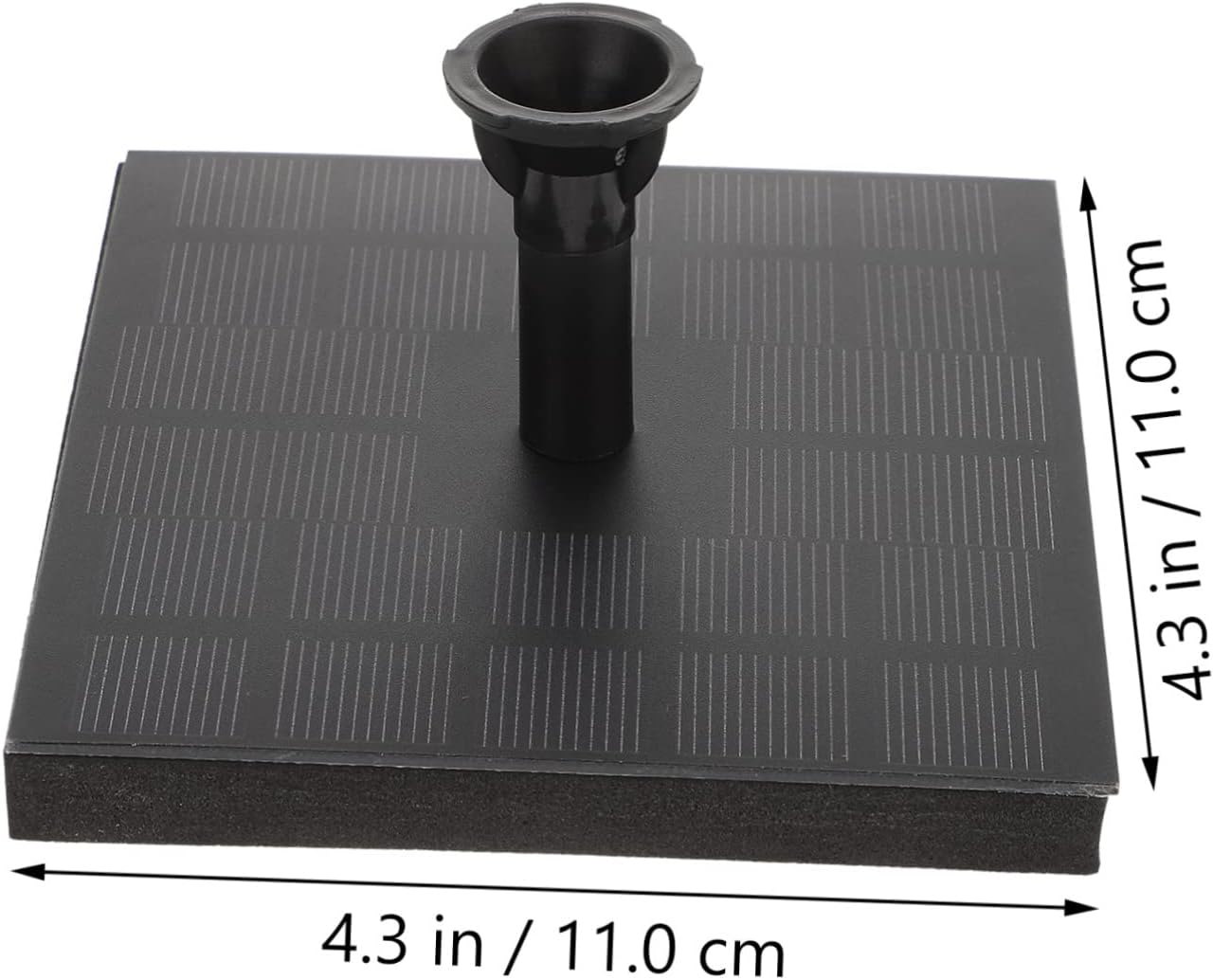 Solar Powered Fountain Outdoor Fountain Pump for Pool Garden Water Pump Solar Floating Design for Pool Accessories and Water Scenarios image number 2