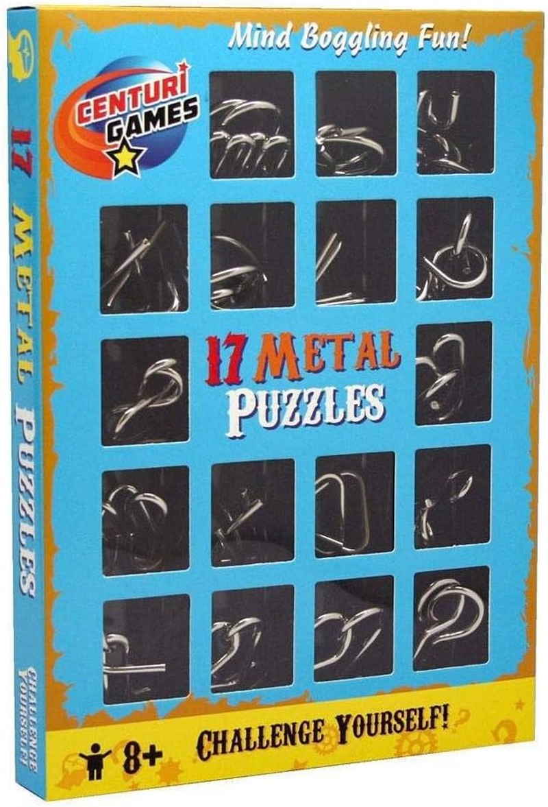 17 Piece Metal Puzzles image number 1