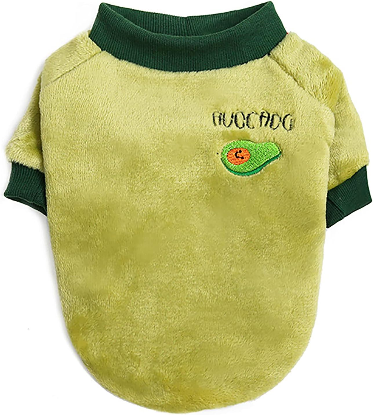 Dog Clothes Fleece Woolen Sweater Winter Warm Coat Fruit Pajamas for Small Medium Dog Cat Purple XXL