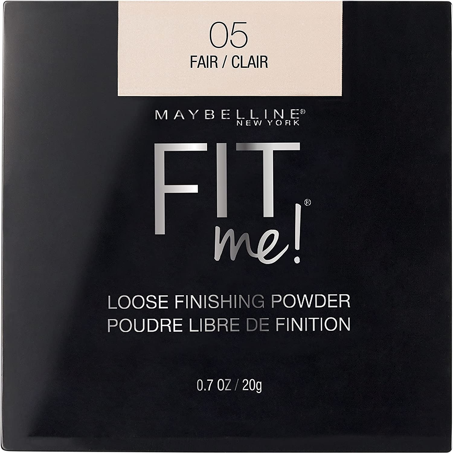Maybelline Fit Me Loose Finishing Powder, Fair, 1 Count