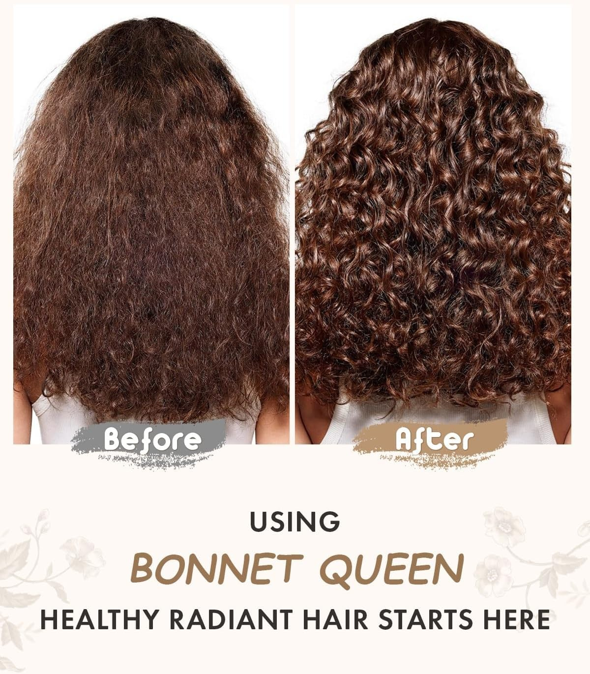 ZUJIACUN Large Satin Shower Cap, Double Adjustable Tie Strap to Protect Curly, Natural, Braided Hair - Perfect for Evening, Gym, Yoga (Black + Red) image number 1