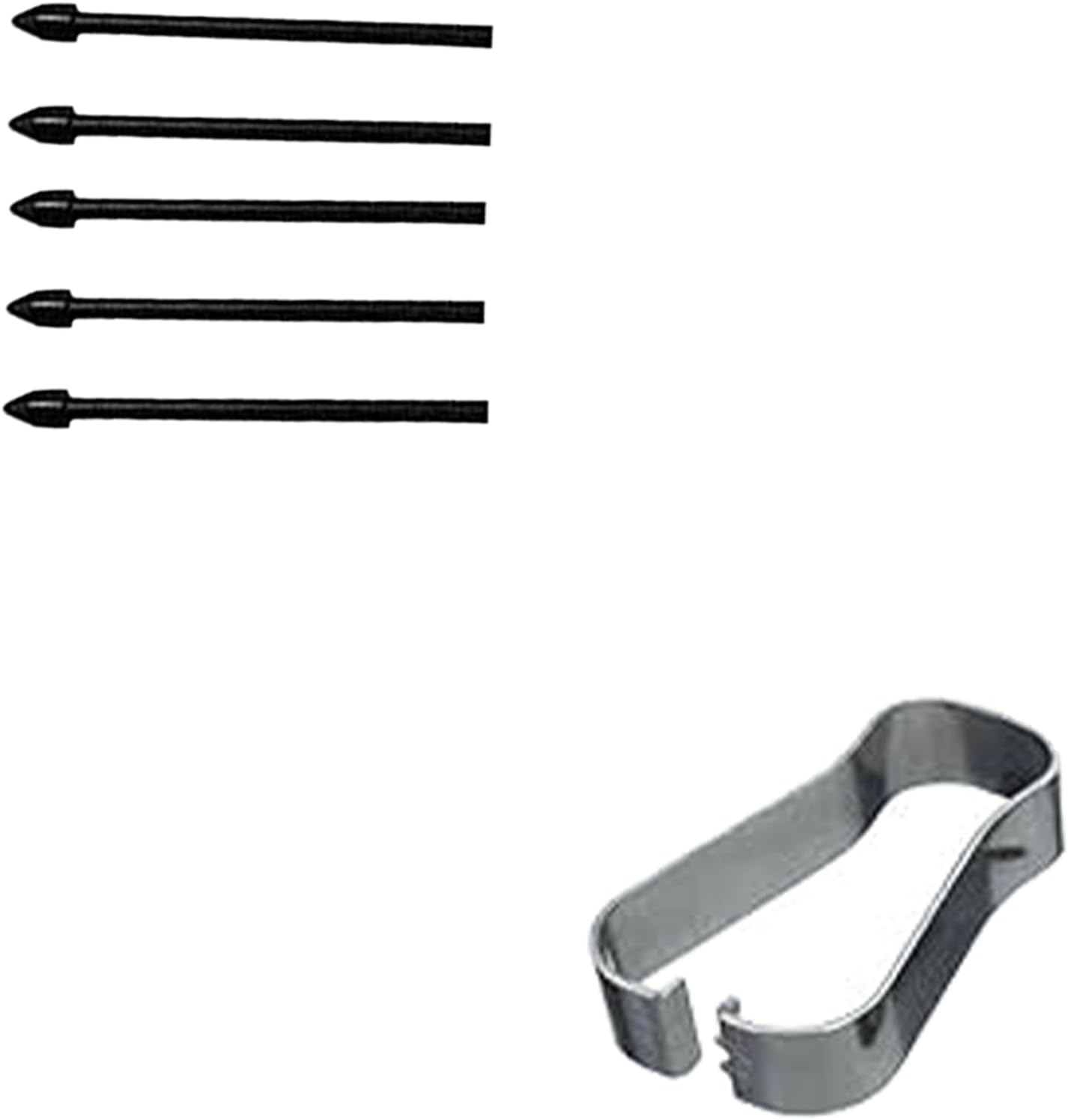 Galaxy Tab S7 FE S Pen Replacement Stylus Pen for Samsung Galaxy Tab S7 FE, Tab S7, SM-T730, SM-T733, SM-T736B Touch Pen (Withoutbluetooth) + Tips/Nibs(Mystic Black)