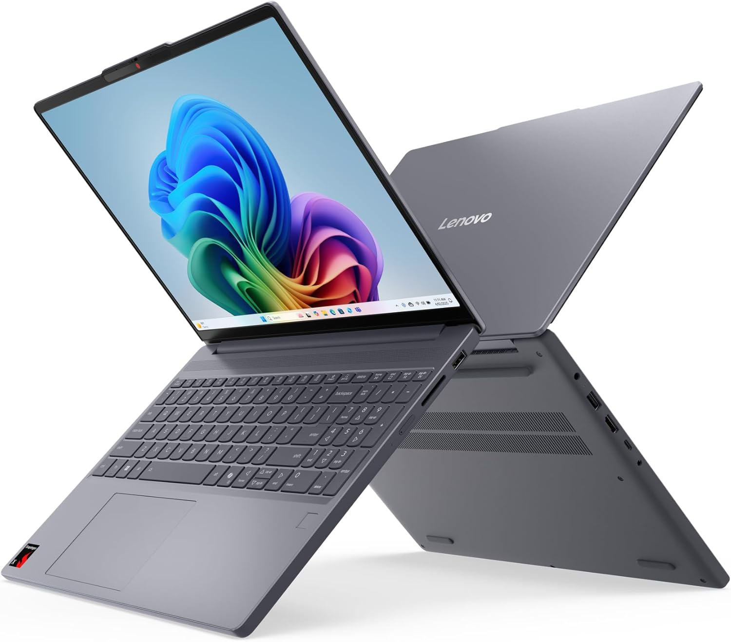 Lenovo Ideapad Slim 3X 15Q8X10 15.3" WUXGA Display Co-Pilot+ SD X X1-26-100 16GB 512GB SSD Wifi6 Win11H Luna Grey 83N30007AU image number 3