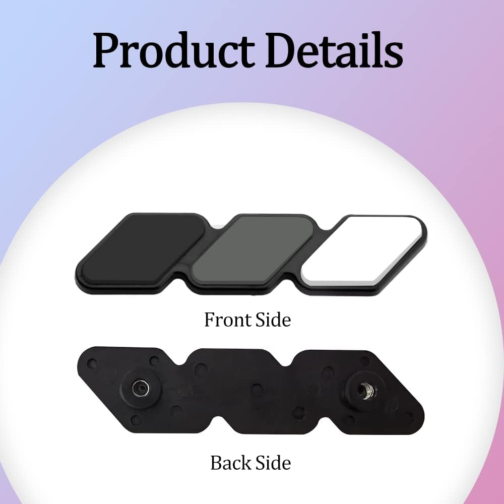 Middrivr TRD Grille Decor Badge, Tri-Color Grille Insert Trims, Emblem Decoration Accessories for Tacoma 4Runner Tundra Sequoia Rav4 Highlander (Grey) image number 5