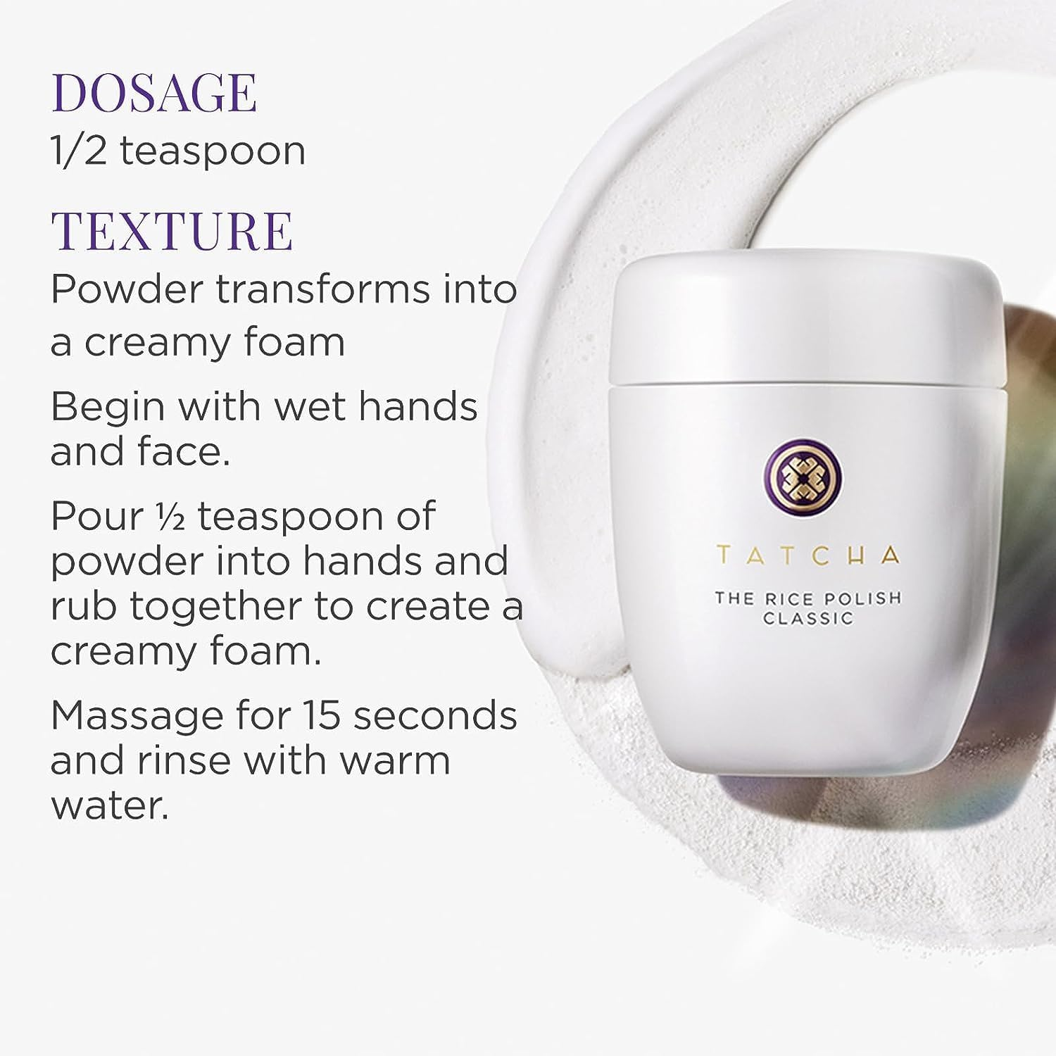Tatcha: the Rice Polish. Daily Non-Abrasive Exfoliator - Gentle image number 7