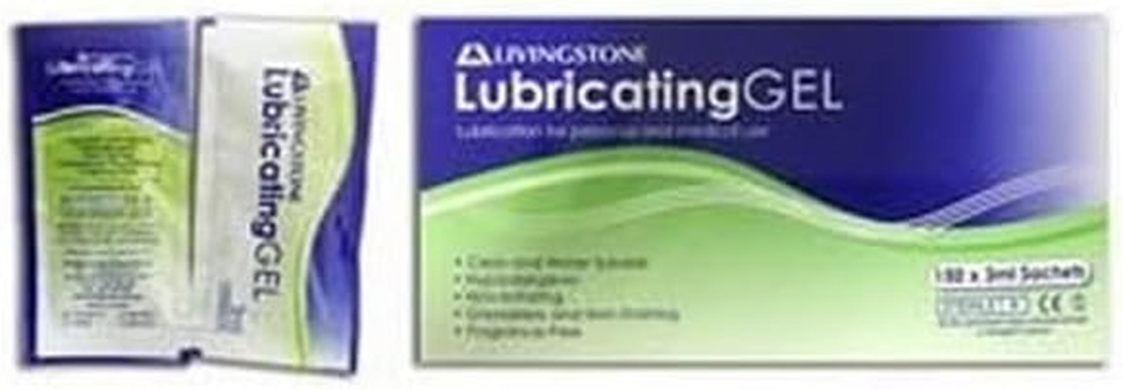 Livingstone Lubricating Gel Sachets 3 Ml (Pack of 150) image number 1
