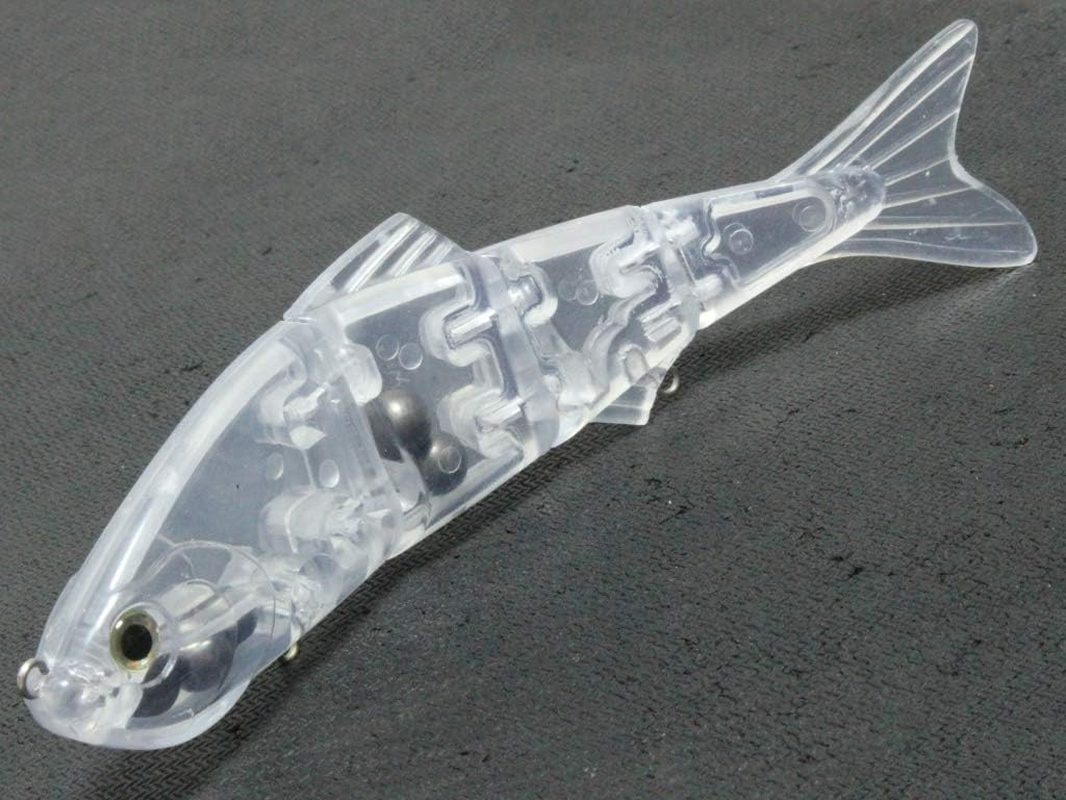 Wlure 10 Blank Unpainted Minnow Crankbait Topwater Lipless Jerkbait Fishing Lures - Upc255P10 image number 2