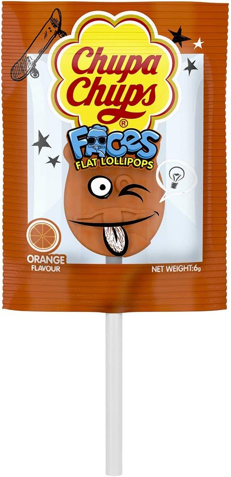 Chupa Chups Faces Lollipops Bag, 210 G (35-Pieces) image number 4