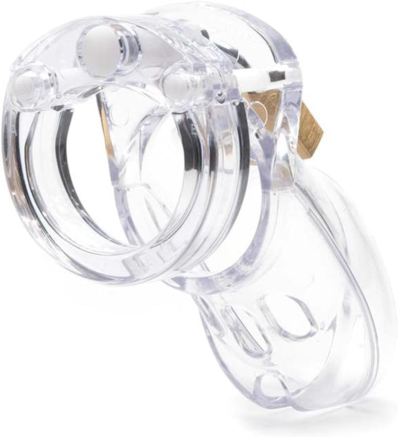 CB-X CB-3000 Chastity Cock Cage Kit, 37 Mm Size, Clear image number 2