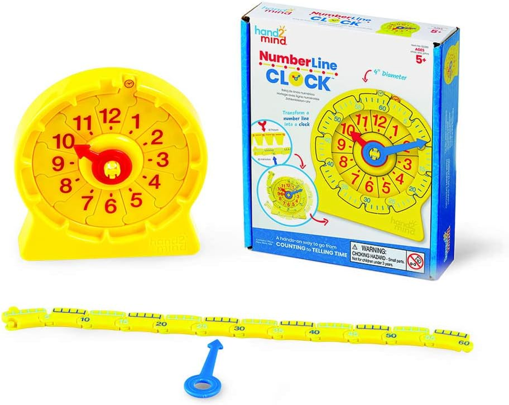 Learning Resources 24 Hour Display Clock Single Set for Students 92290