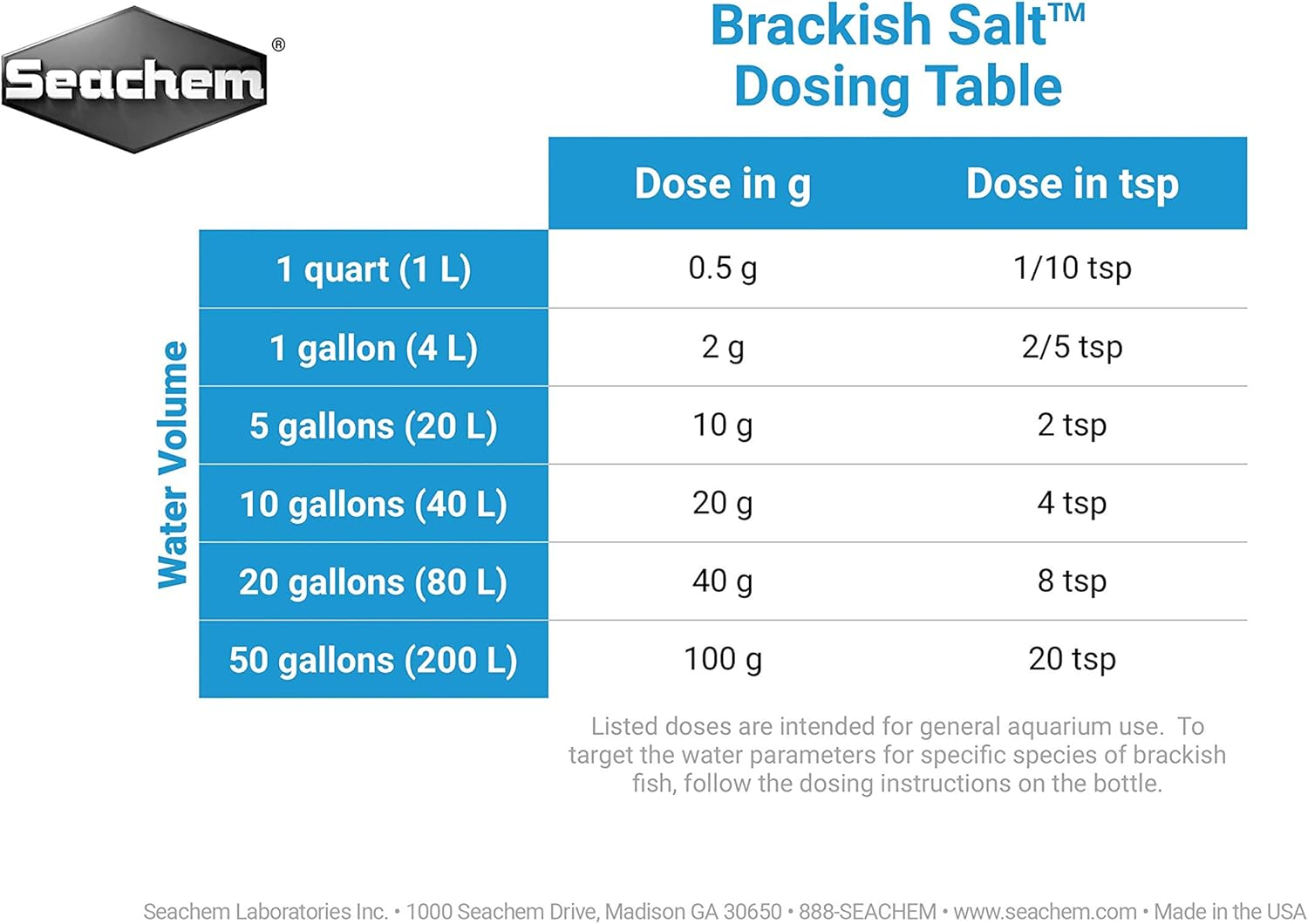 Seachem Brackish Salt 300 G image number 5