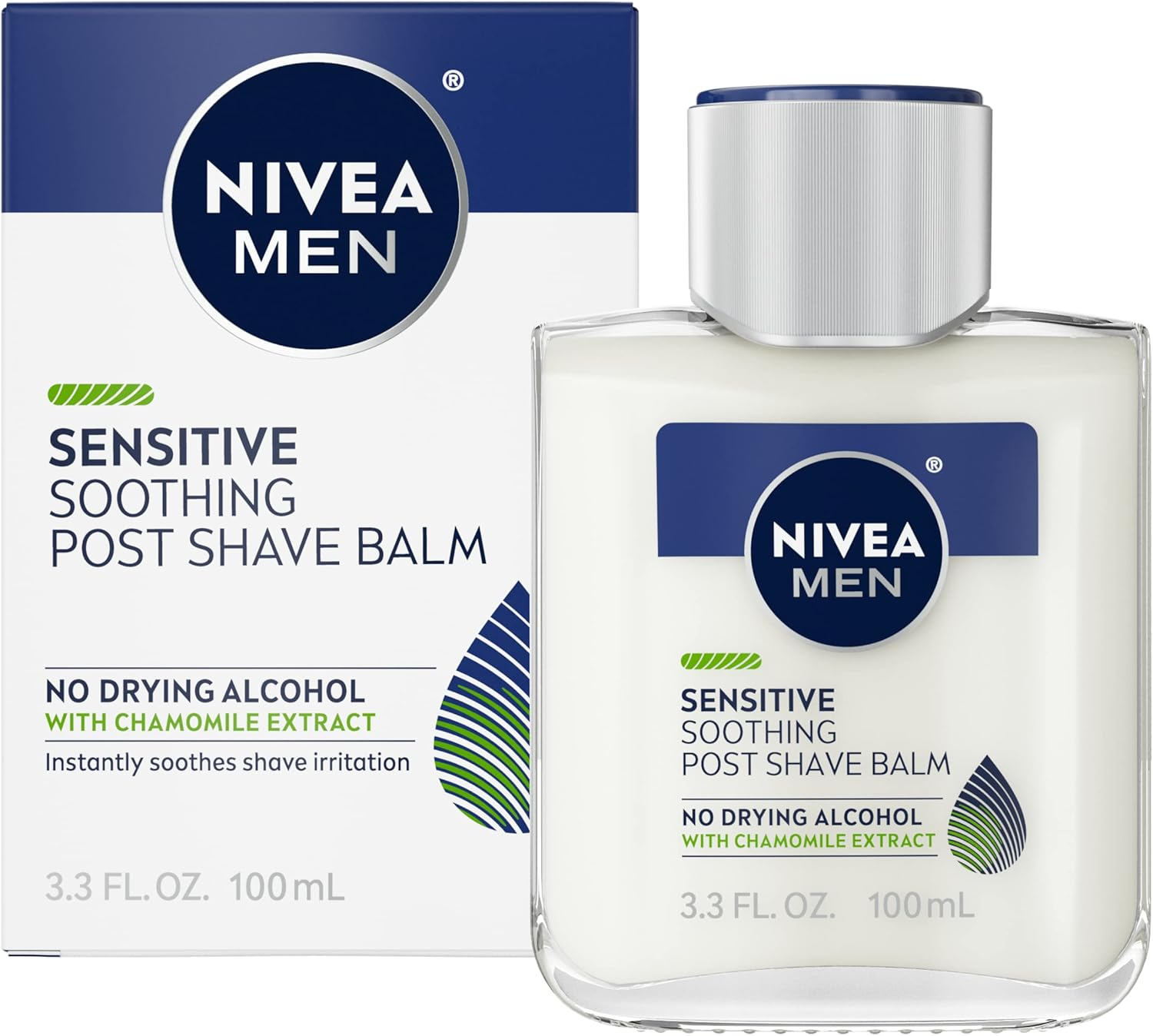 NIVEA for MEN Sensitive Post Shave Balm 3.3 Oz image number 3