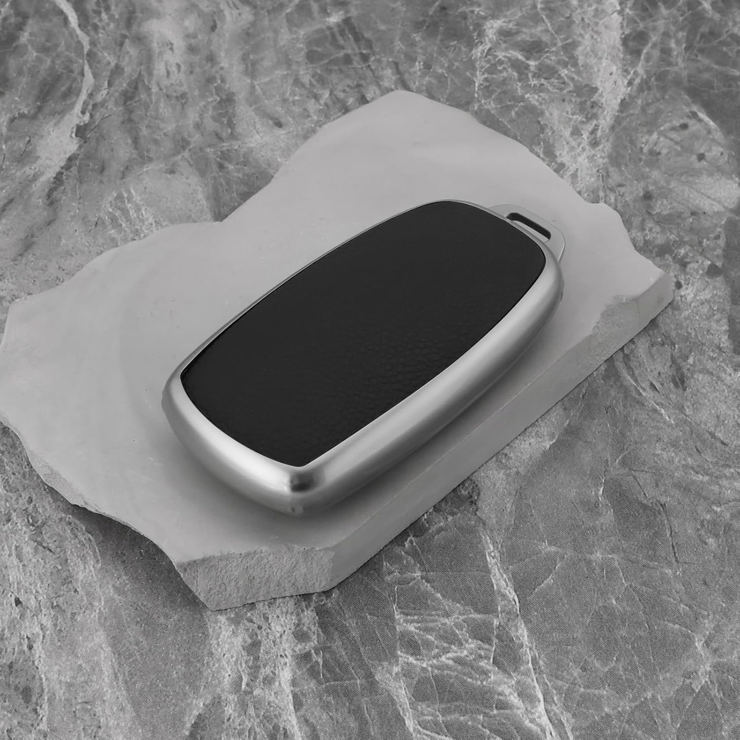 SING F LTD 2Pcs Car Smart Key Fob Case Soft TPU Remote Key Fob Cover Car Key Fob Protector Compatible with Chery Omoda 5 Compatible with Tiggo 8 Pro 8 Plus, Silver image number 3