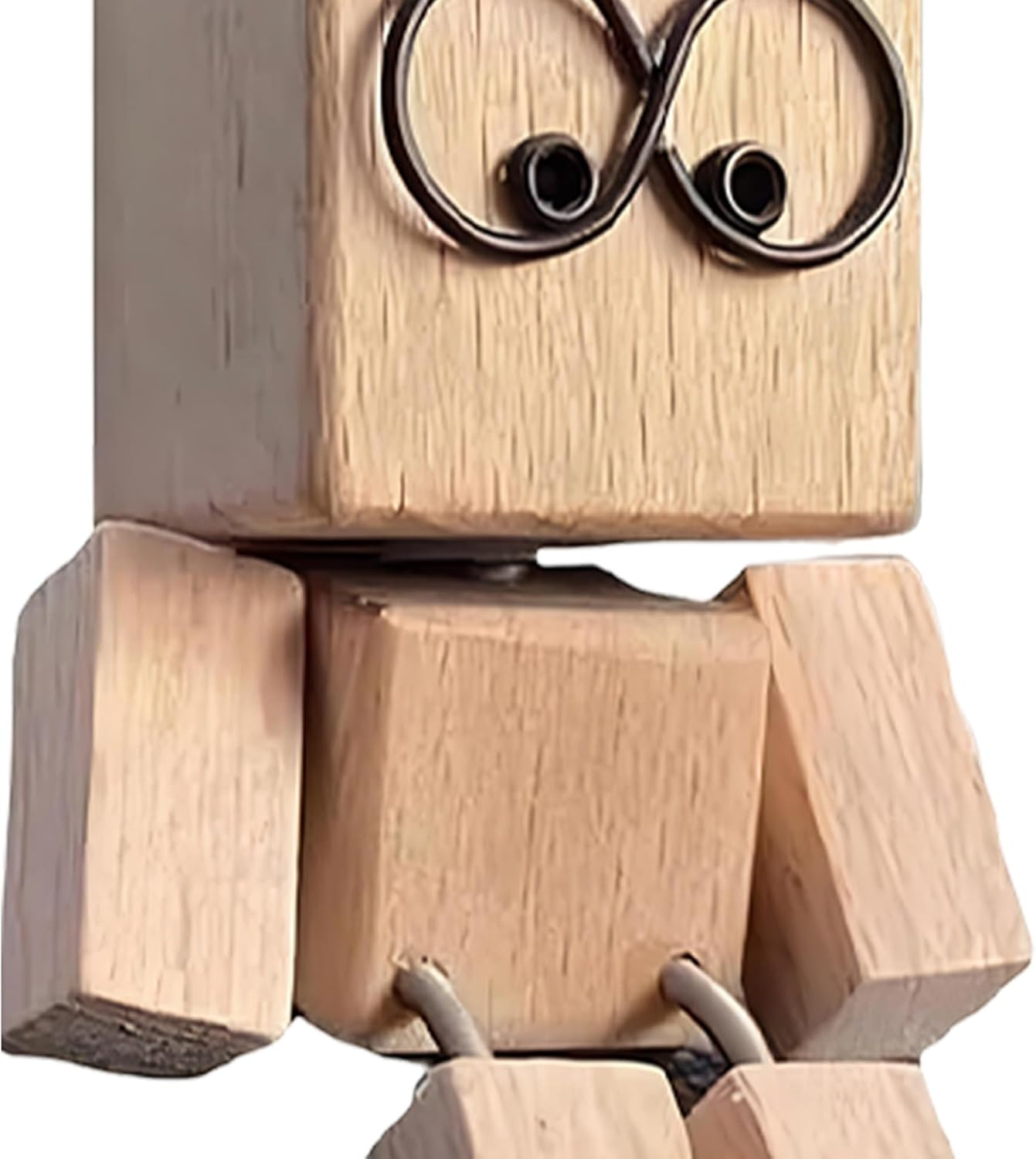 Wooden Shaking Man Dashboard Decoration, Handmade Wooden Shaking Car Ornament, Desktop Decor Car Ornaments for Truck Sedan SUV RV Dormitory Apartment Bedroom Living Room Hotel image number 6