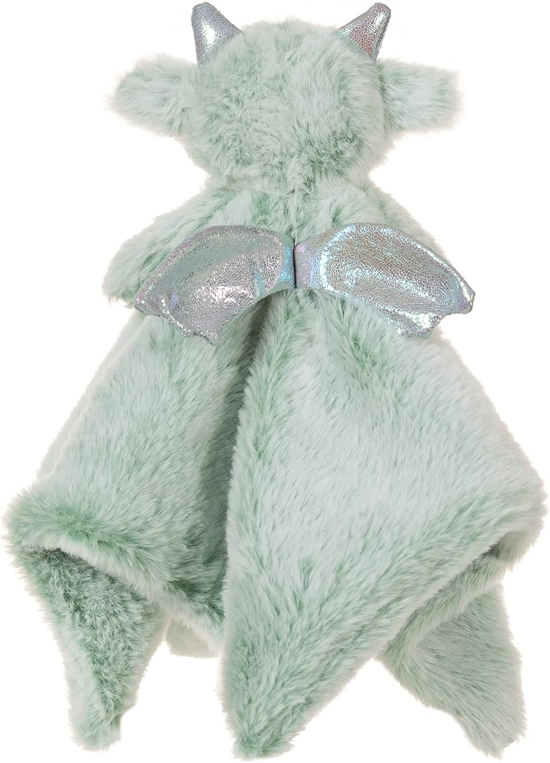 Apricot Lamb Luxury Snuggle Plush Cute Dragon Dinosaur Infant Stuffed Animals Security Blanket Nursery Character Blanket (Green Dragon, 13 Inches) - Orange image number 5