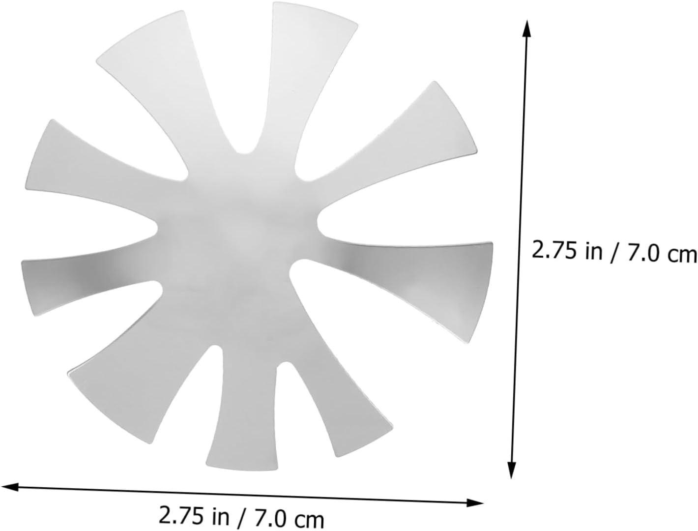 MERRYHAPY 3Pcs Stainless Nail Cutter French Manicure Steel Plate Manicure Professional Nail Trimmer Module image number 2