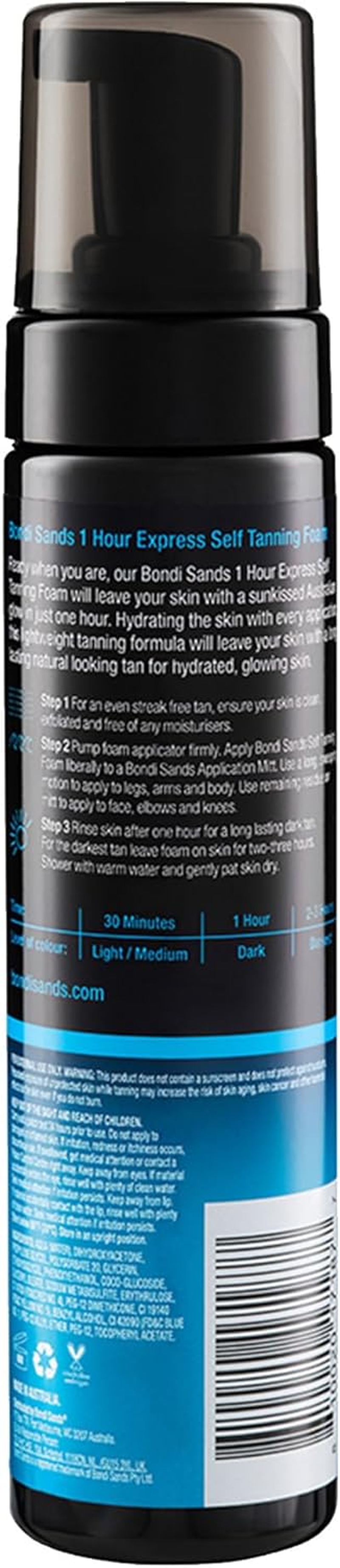Bondi Sands 1 Hour Express Self Tanning Foam 200 Ml - 1 Hour Express image number 7