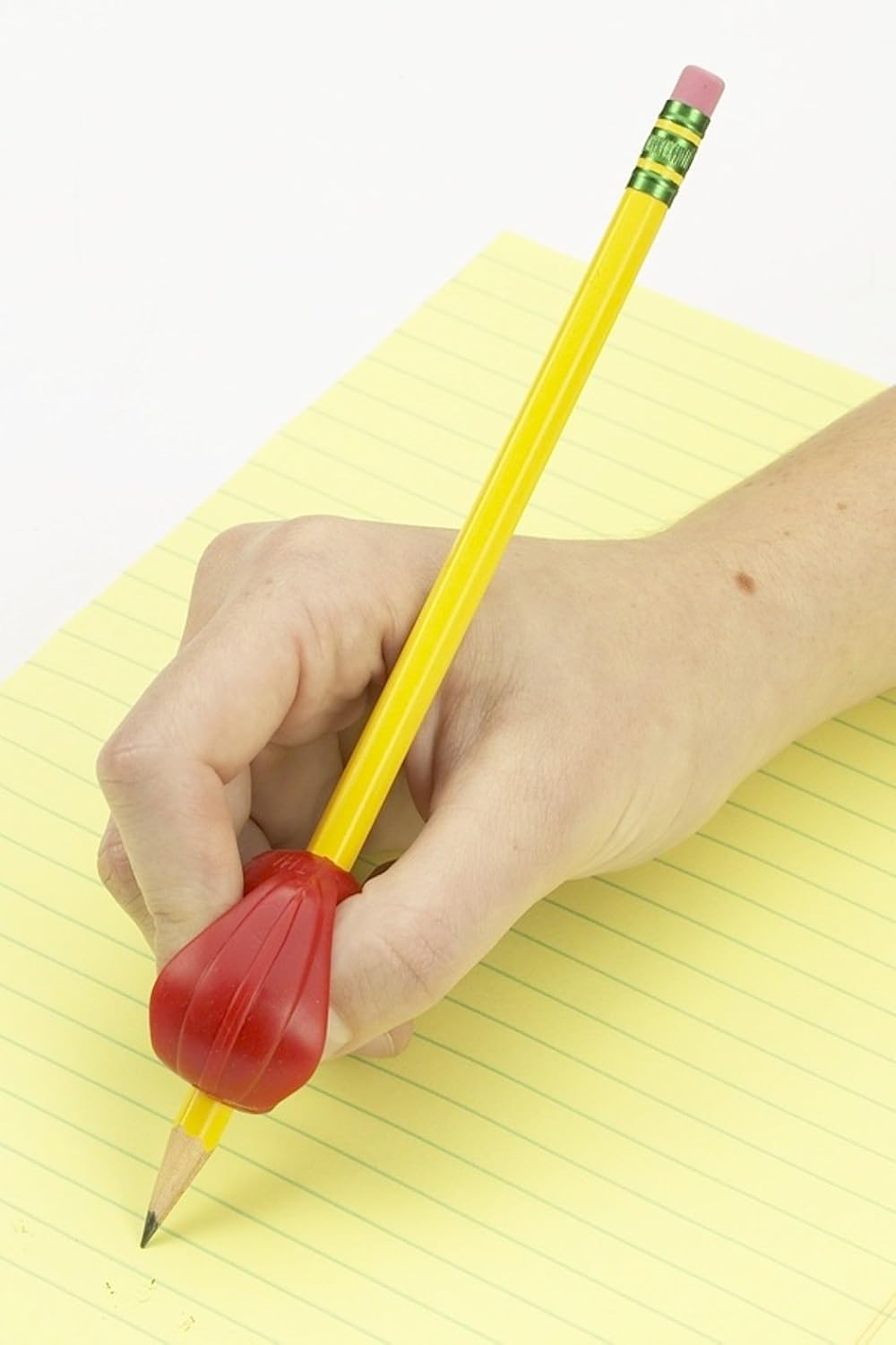 The Pencil Grip Crossover Grip Ergonomic Writing Aid for Righties and Lefties, 12 Assorted Classic Colors (TPG-17812) image number 2
