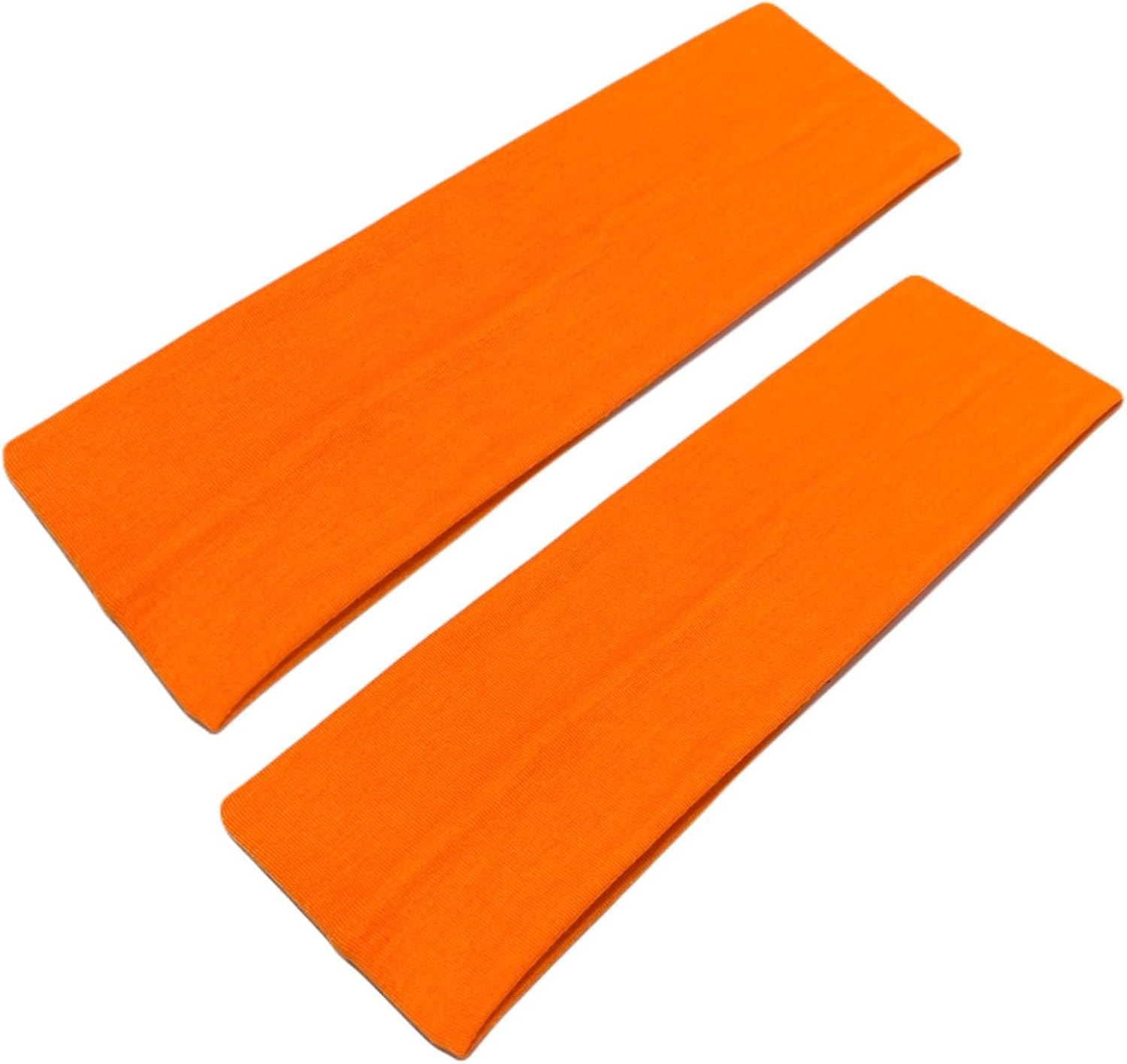 WESTEND CHOICE 7Cm Wide Headbands Plain Stretchy Hairband Unisex Kylie Headband Bandeau Gym Exercise Headbands for Women & Men Soft Yoga Head Band - Blue image number 7