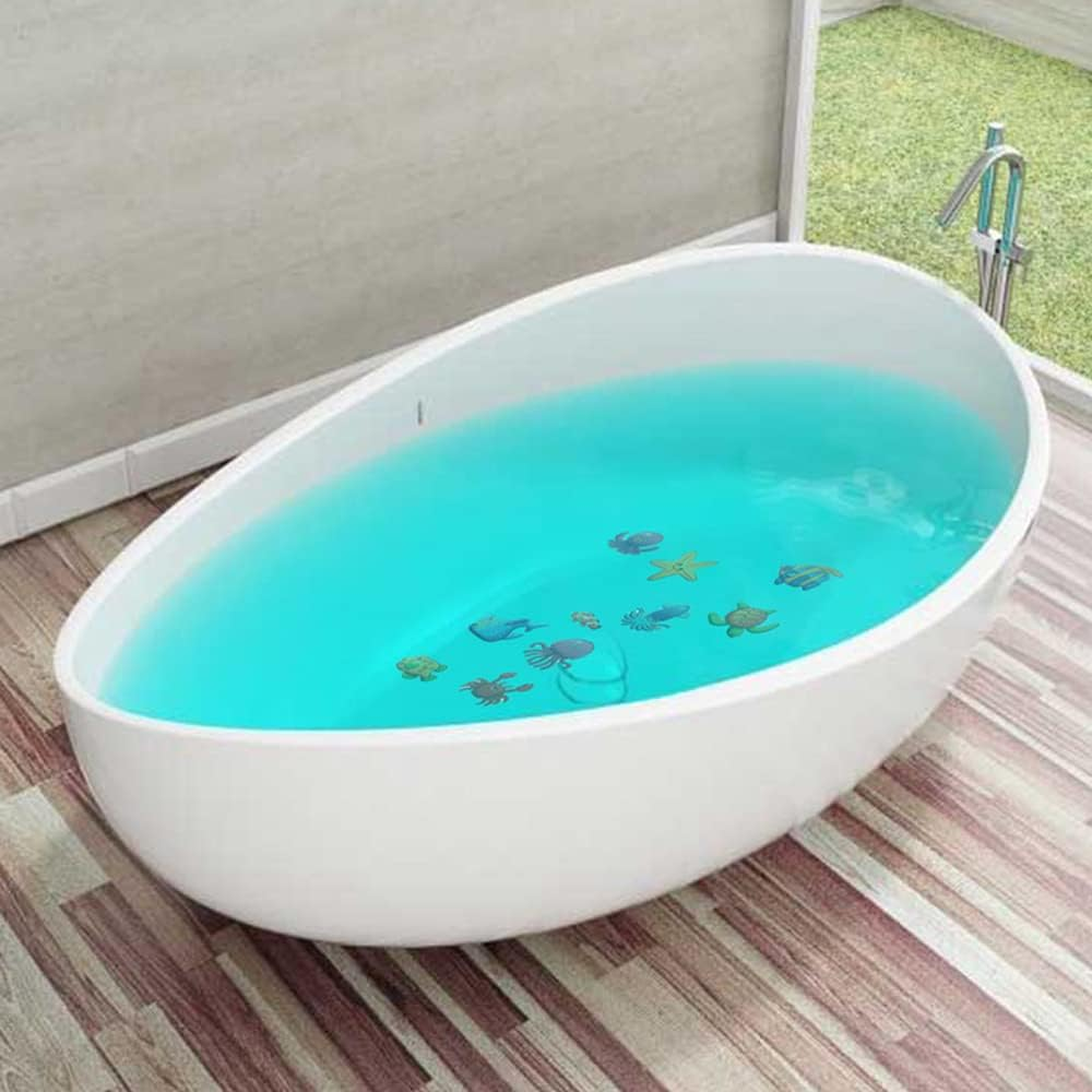 10Pcs anti Non Slip Mat Animals Bathtub Stickers Safety Floor Bathroom Shower