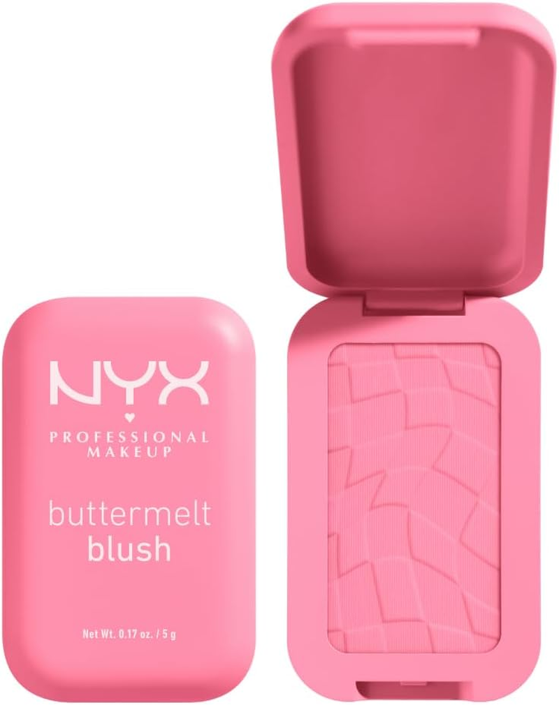NYX Professional Makeup Buttermelt Blush, Butta Together, 5 G