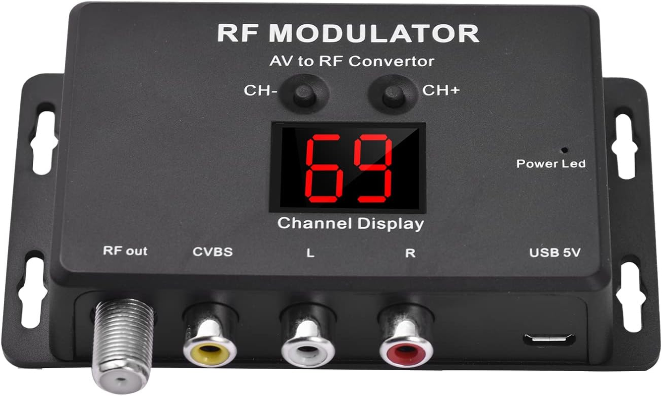 Qudai M60 RF Modulator AV to RF Converter image number 3