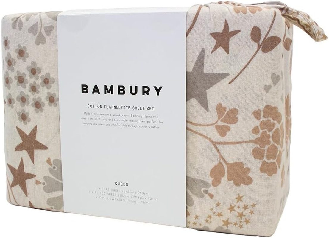 Alice Flannelette Sheet Set King image number 3