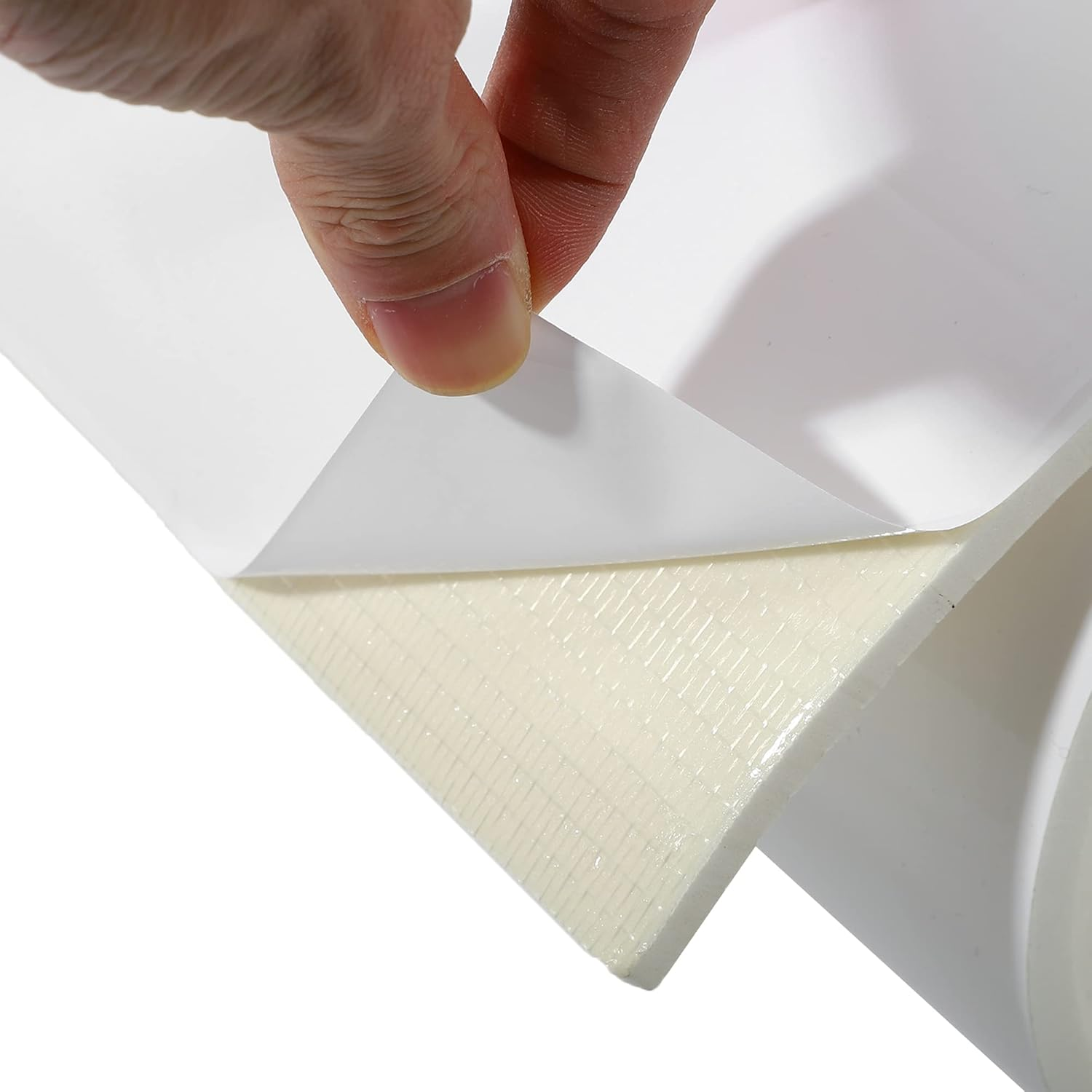 X AUTOHAUX 2000X200X6.5Mm 2Pcs Car Garage Wall Guard Door Bumper Universal Protector anti Collision Waterproof White image number 6