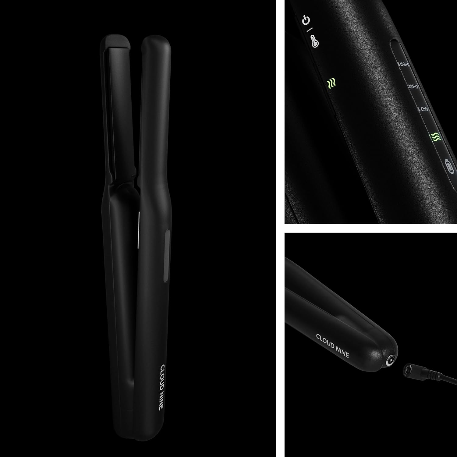 CLOUD NINE the Original Cordless Iron Hair Straightener | Hair Styling Variable Temperature Control Wireless Travel Size Quick Charge Battery | Smooth Sleek Long Lasting Results image number 4