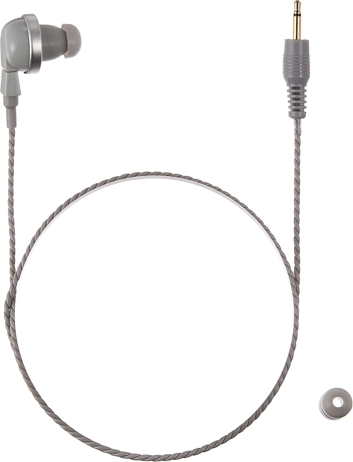 ICOM EH-15 Earphones, Gray, Plug Diameter 0.1 Inch (2.5 Mm)