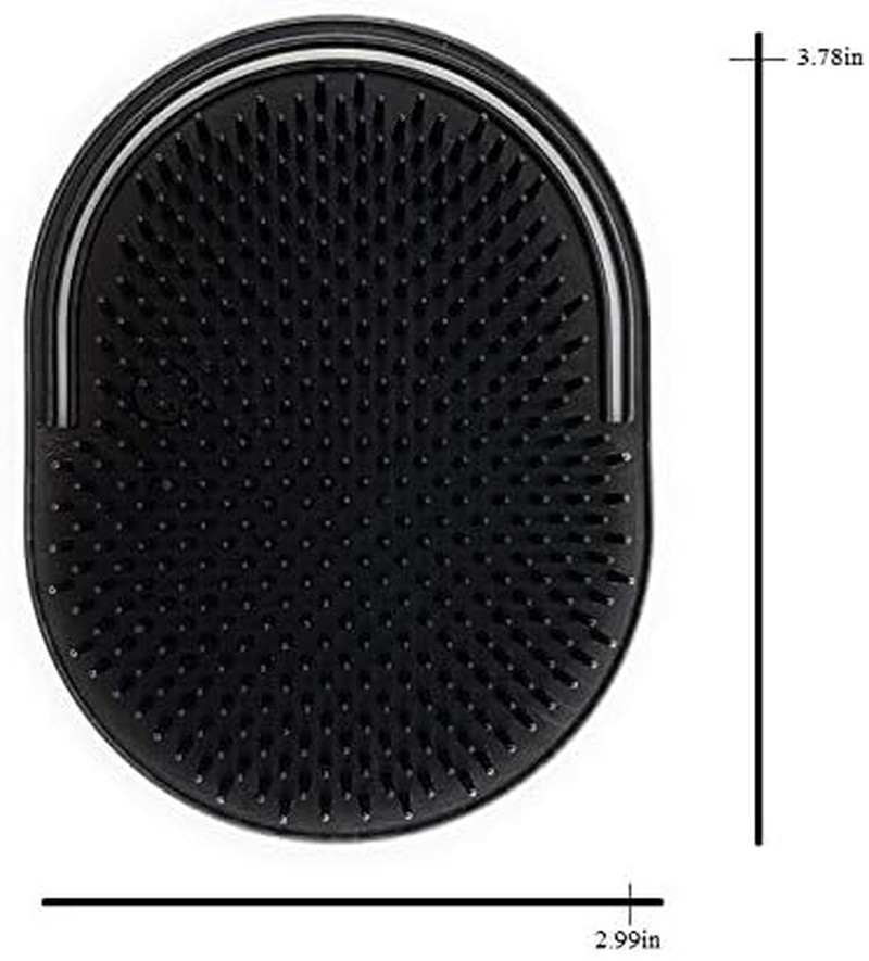 Genco Scalp Pocket Shampoo Brush - 4 Pack - Multi Colour image number 1