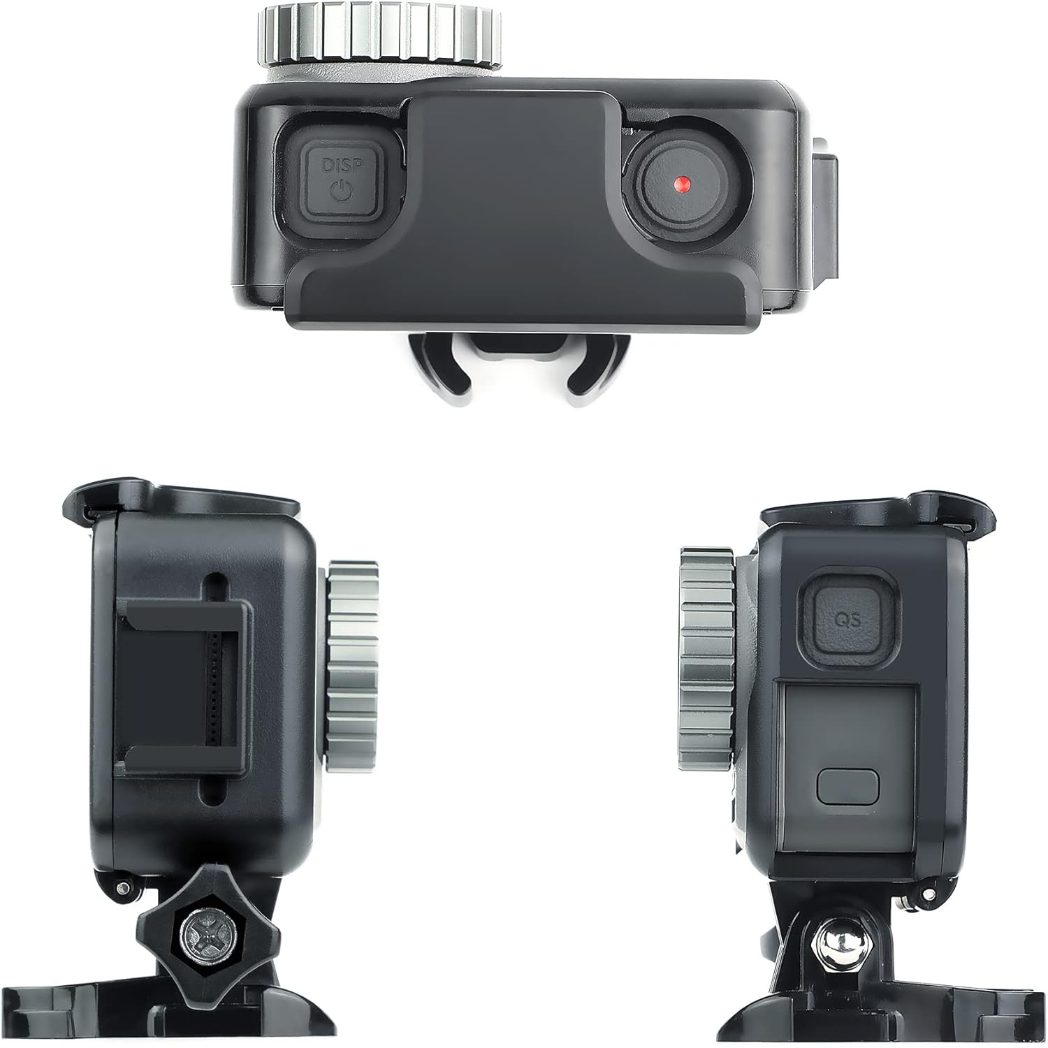 SOONSUN Frame Case and Screen Protector for DJI Osmo Action 1, Skeleton Protective Housing Frame Shell Cage Vlogging Photography for DJI Osmo Action