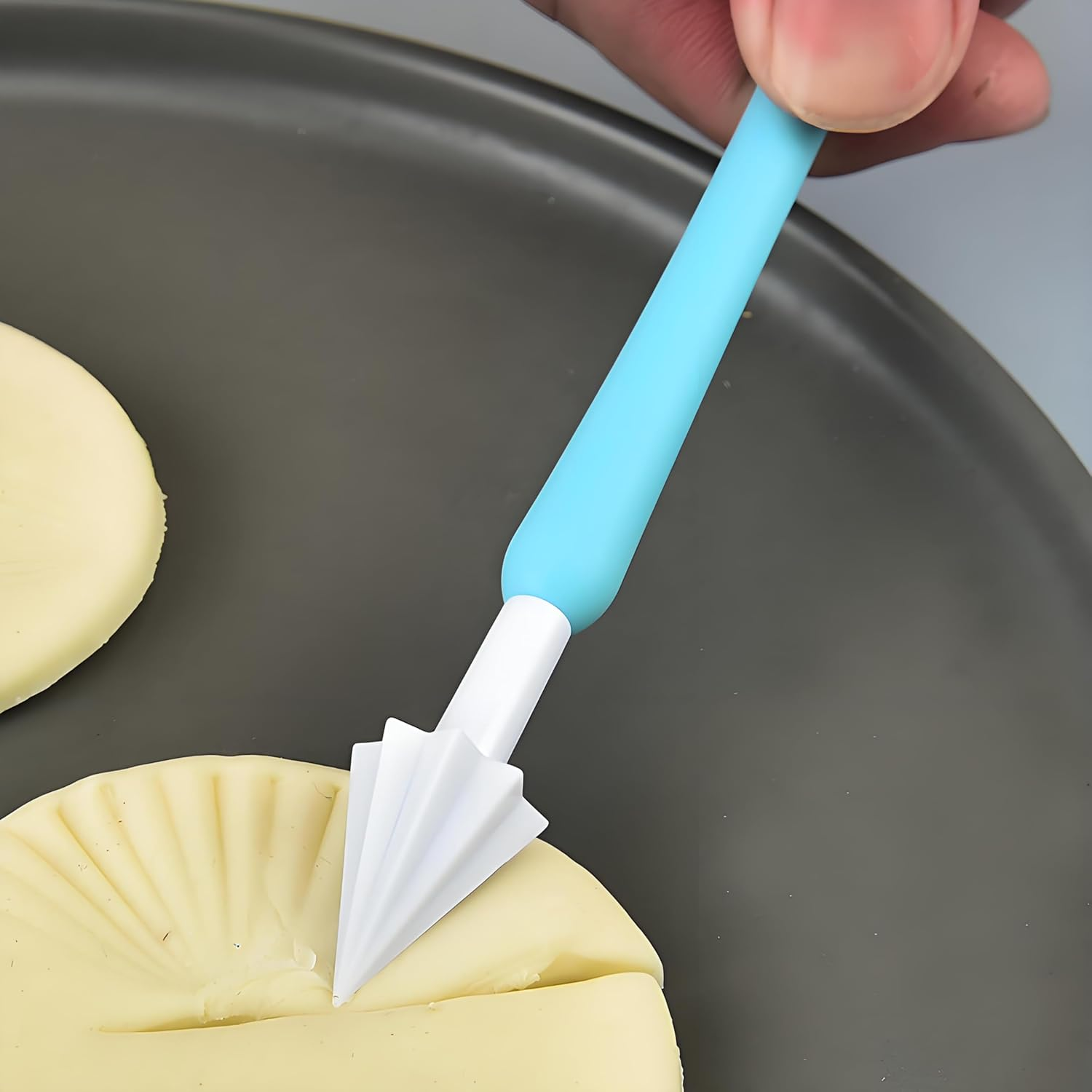 9-Piece Polymer Clay Tools Set - Dual-Ended Sculpting Tools Kit for Clay Modeling, Fondant & Cake Decorating (18 Shapes, Food-Safe PP+ABS) image number 5