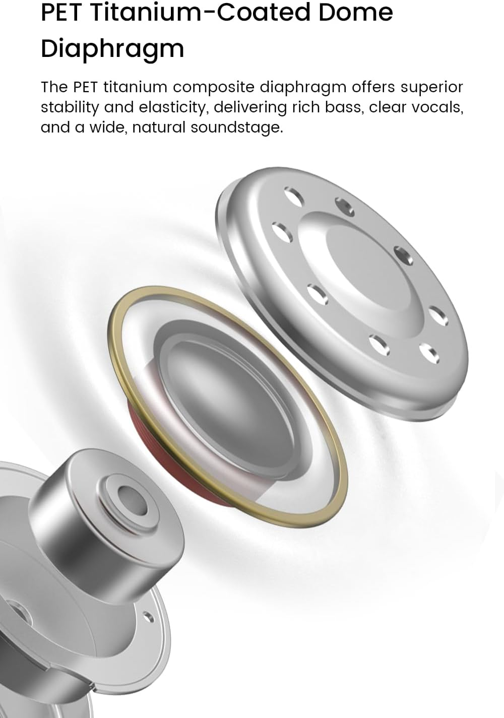 TANCHIJIM Bunny In-Ear Monitors Headphones Crystal Clear Sound and Style for Gamers and Audio Enthusiasts (3.5Mm with Mic) image number 2