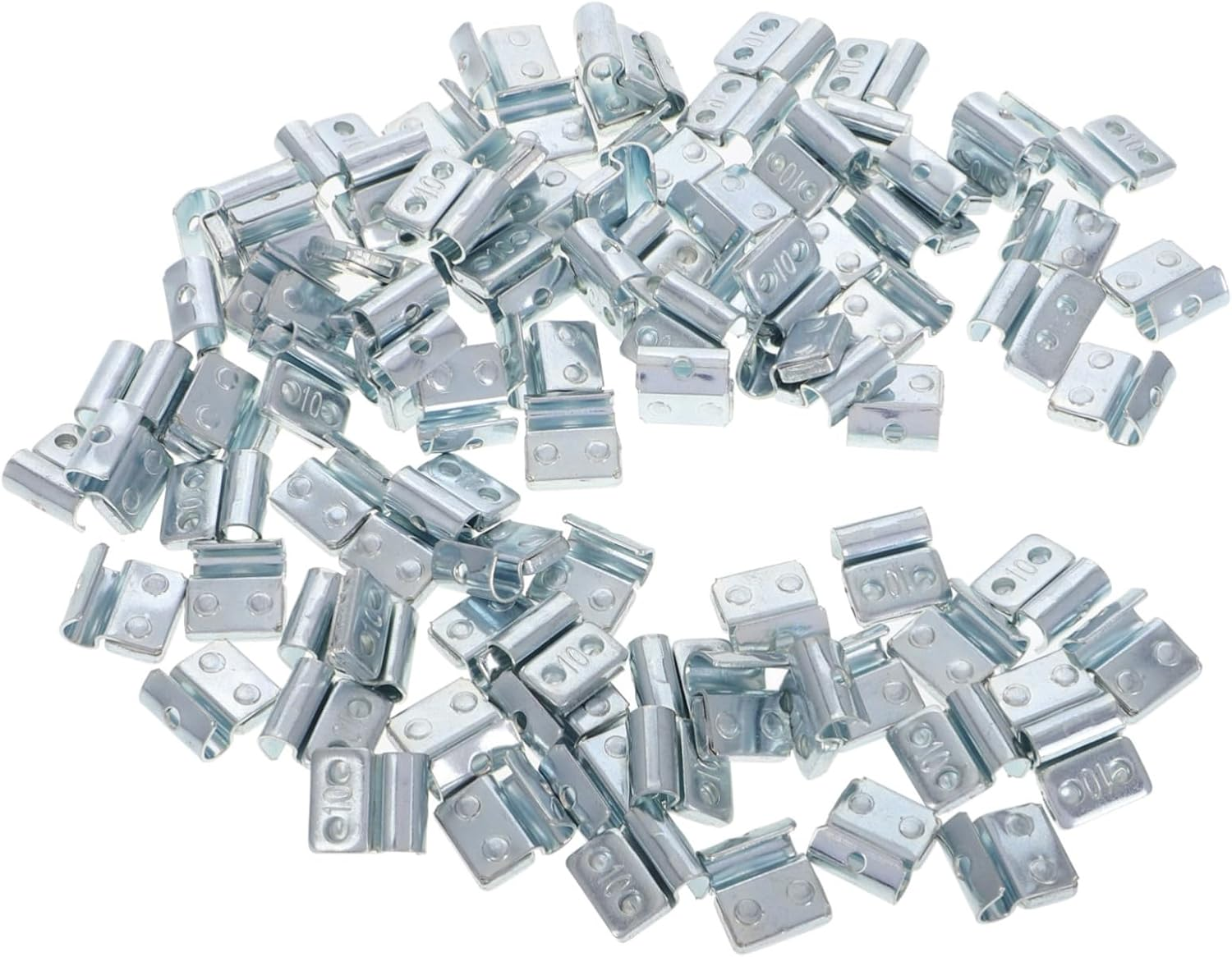 HAPINARY 100Pcs Automotive Wheel Balancing Weights Tire Balance Blocks for Cars Trucks Easy Installation Enhanced Stability for Road Conditions