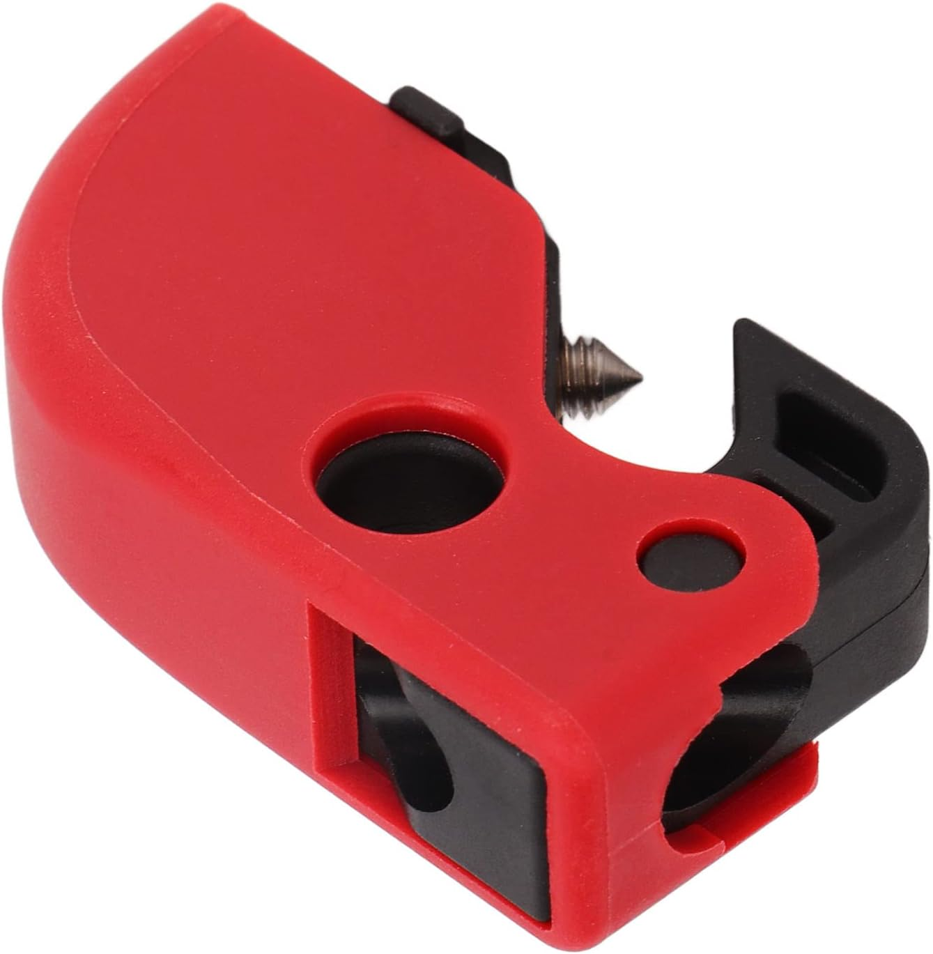 Circuit Breaker Lockout Device, 10Pcs Protable Clamp on Breaker Lock Out Device Durable Easy to Lock up Breaker Box Lock for Industrial, Chemical, Electric Power, Petroleum image number 6